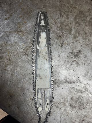 Espada stihl y 2 cadenas 30 cm y 64 eslabones