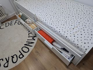 Cama extensible / diván Ikea Brimnes 80x200 cm