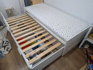 Cama extensible / diván Ikea Brimnes 80x200 cm