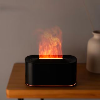 Difusor de Aromas con Efecto Chimenea y Luz