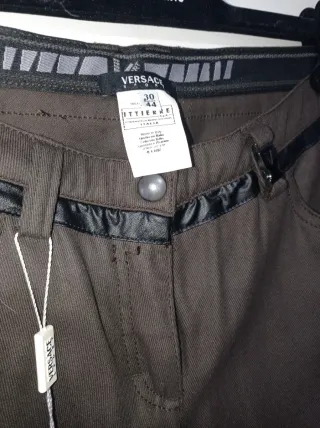 Pantaloni donna taglio jeans Versace Sport taglia