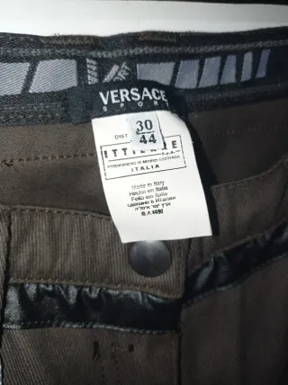 Pantaloni donna taglio jeans Versace Sport taglia