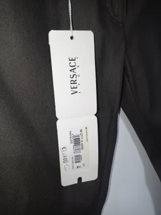 Pantaloni donna taglio jeans Versace Sport taglia