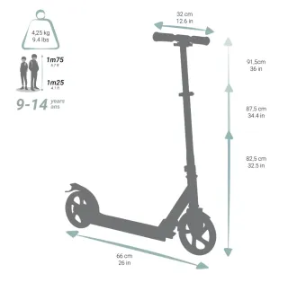 Patinete Oxelo MID 7