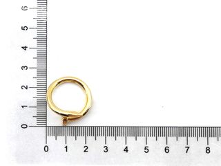 anillo oro 18k t. 16 (17,84 mm)