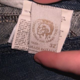 Jeans Diesel, modello vintage, anni 2000