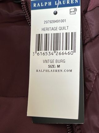 Ralph Lauren chaqueta acolchada mujer M