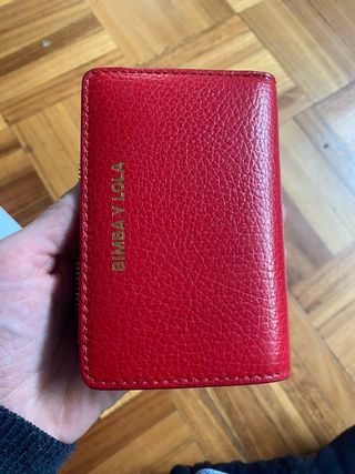 Cartera roja Bimba y Lola