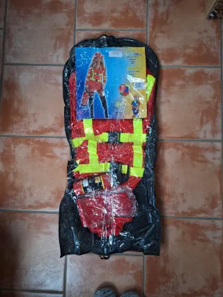 Disfraz carnaval bombera Adulto Talla Única