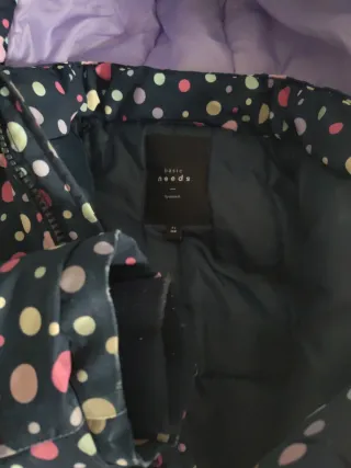 Chaqueta plumas niña