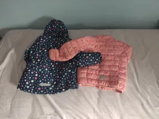 Chaqueta plumas niña