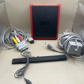 Nintendo Wii Mini Console Originale Rossa Funziona