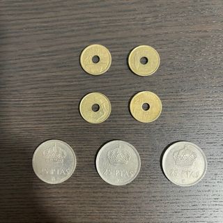 Monedas de pesetas B