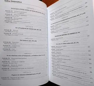 Comentarios al estatuto de autonomia de Canarias