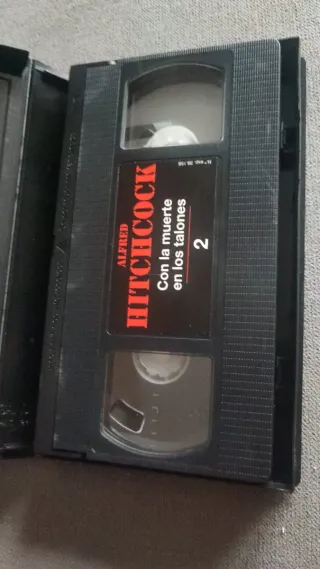 Cinta VHS Con la muerte en los Talones