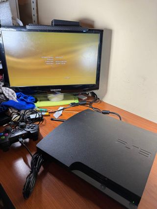 Console PlayStation 3 PS3 Slim Completa di Tutto
