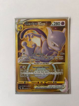 Carta Pokémon Mewtwo V-Astro