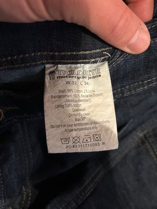 Pantalon kevlar moto