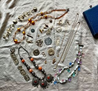 Lote bisutería antigua