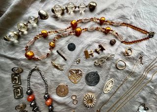 Lote bisutería antigua