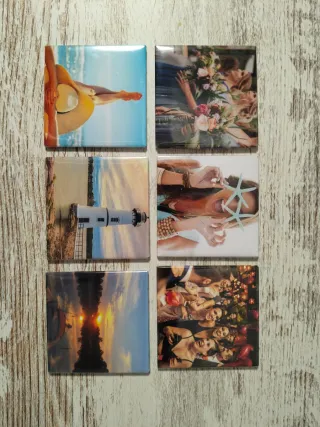 6 Imanes Personalizados Fotos