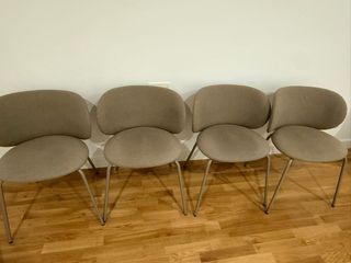 Mesa extensible IKEA TONSTAD + 4 silla IKEA KRYLBO