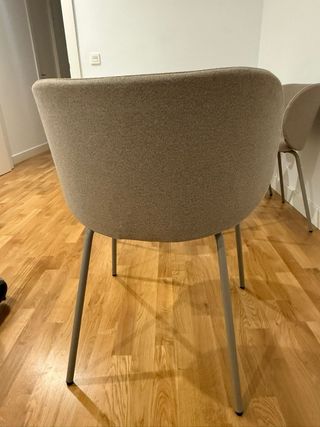 Mesa extensible IKEA TONSTAD + 4 silla IKEA KRYLBO