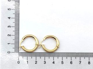 argollas oro 18k