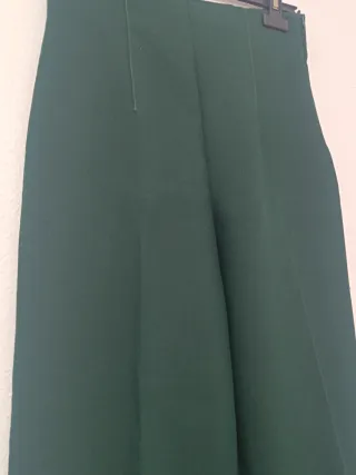 Pantalón ancho cintura alta