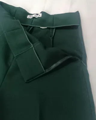 Pantalón ancho cintura alta