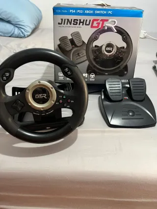 Volante y Pedales  Jinsu GT PS3/PS4/XBox/ PC