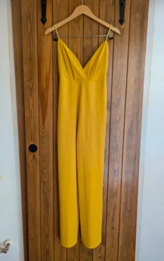 Mono largo amarillo mostaza T.XS