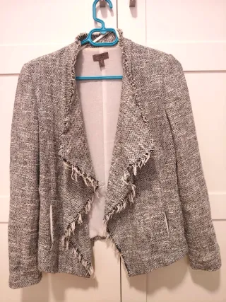 Chaqueta jaspeada de cortefiel