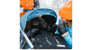 Thule Stroller Footmuff, saco invierno paseo