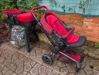 Carrito de bebe Jane Rider trio, 3 en 1