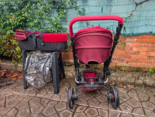 Carrito de bebe Jane Rider trio, 3 en 1