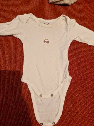 Body blanco manga larga kiabi