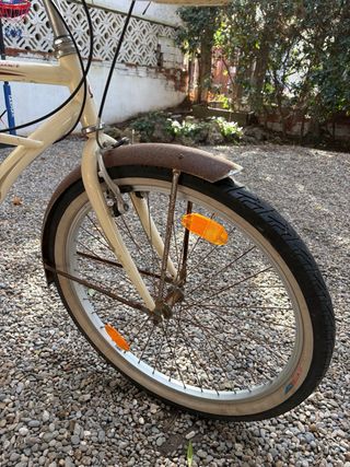 Bicicleta vintage mujer