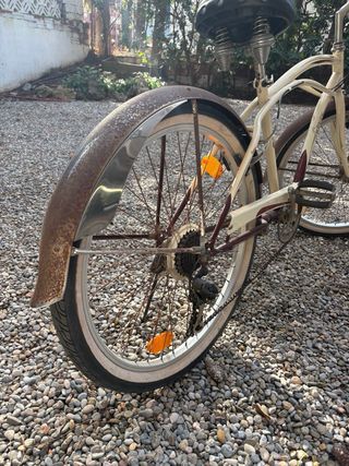 Bicicleta vintage mujer