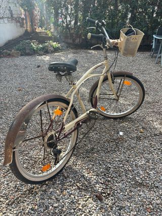 Bicicleta vintage mujer