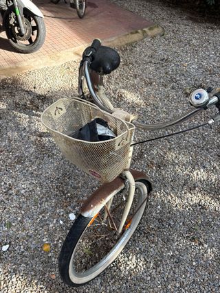 Bicicleta vintage mujer