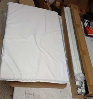 Cuna/Minicuna tijera azul 55x90 cm