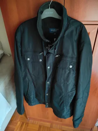 Parka hombre Talla L( medidas puestas)