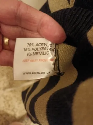 Jersey manga larga a rayas