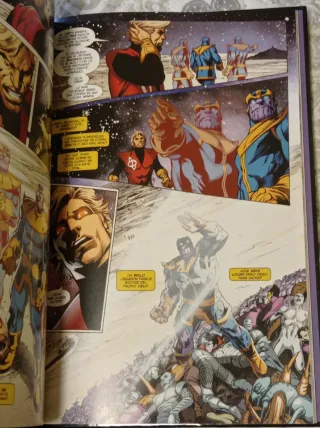 Tomo cómic Thanos: La Entidad Del Infinito