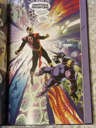 Tomo cómic Thanos: La Entidad Del Infinito