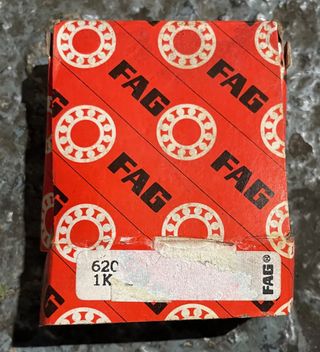 Rodamientos rígidos de bolas FAG 6206.