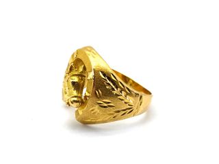 anillo oro 18k