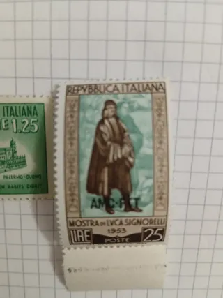 Francobolli nuovi RSI e AMG FTT anni 40 e 53