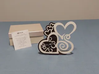 Orologio San Valentino in metallo